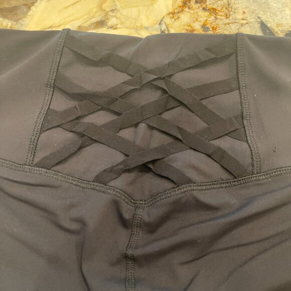 Yogalicisous Lux Criss Cross Back Leggings - Picture 7 of 9